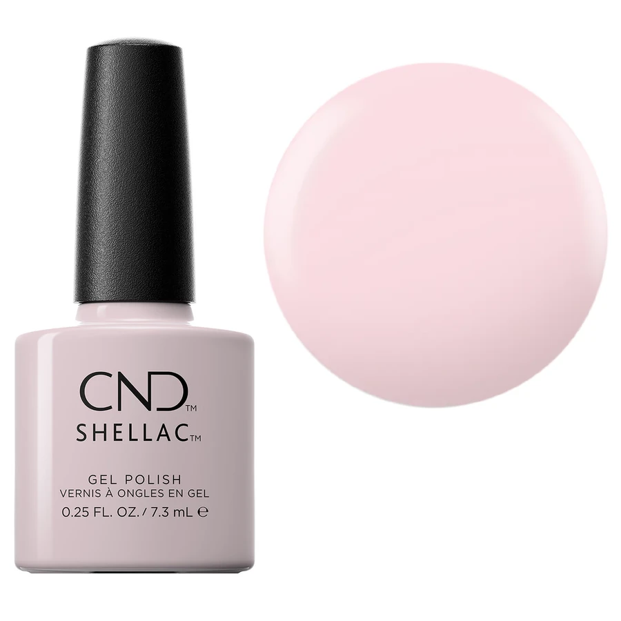 Гель-лак CND Shellac Backyard Nuptials прозорий рожевий, емаль 7,3 мл