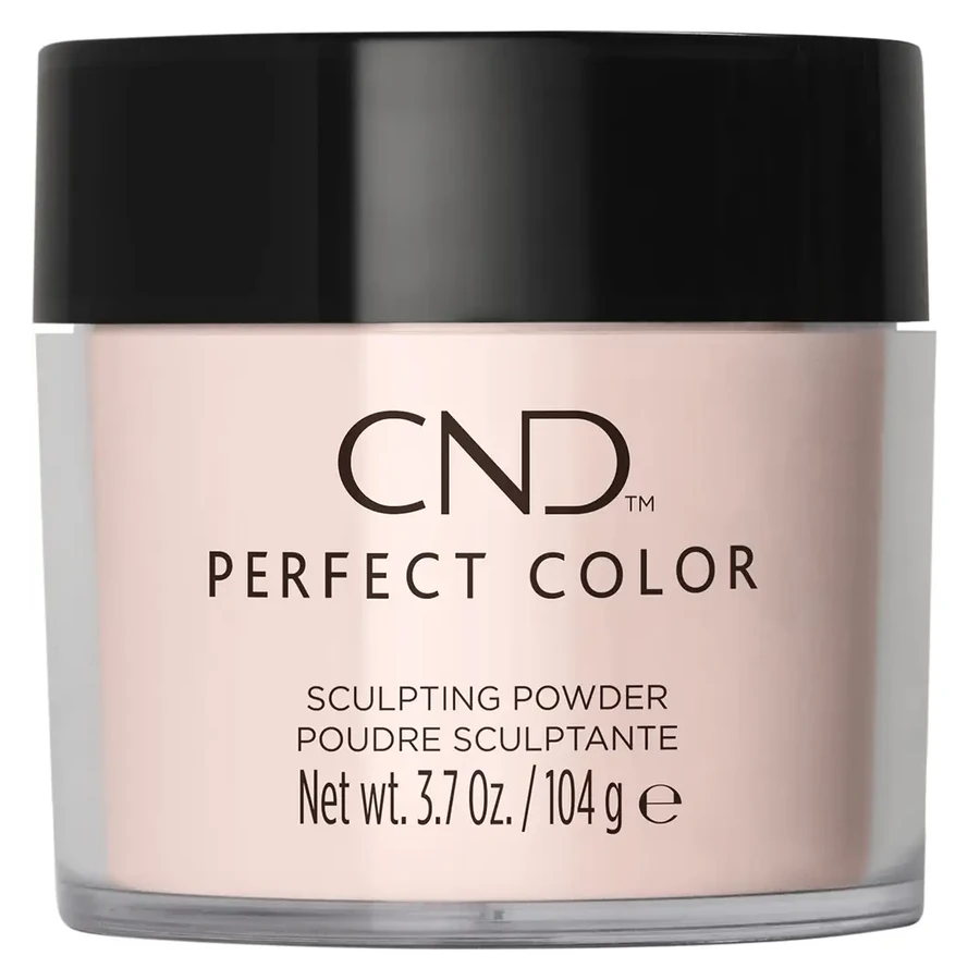 Світло-рожево-персикова непрозора акрилова пудра CND Perfect Color Light Peachy Pink Sculpting Powder 104 г