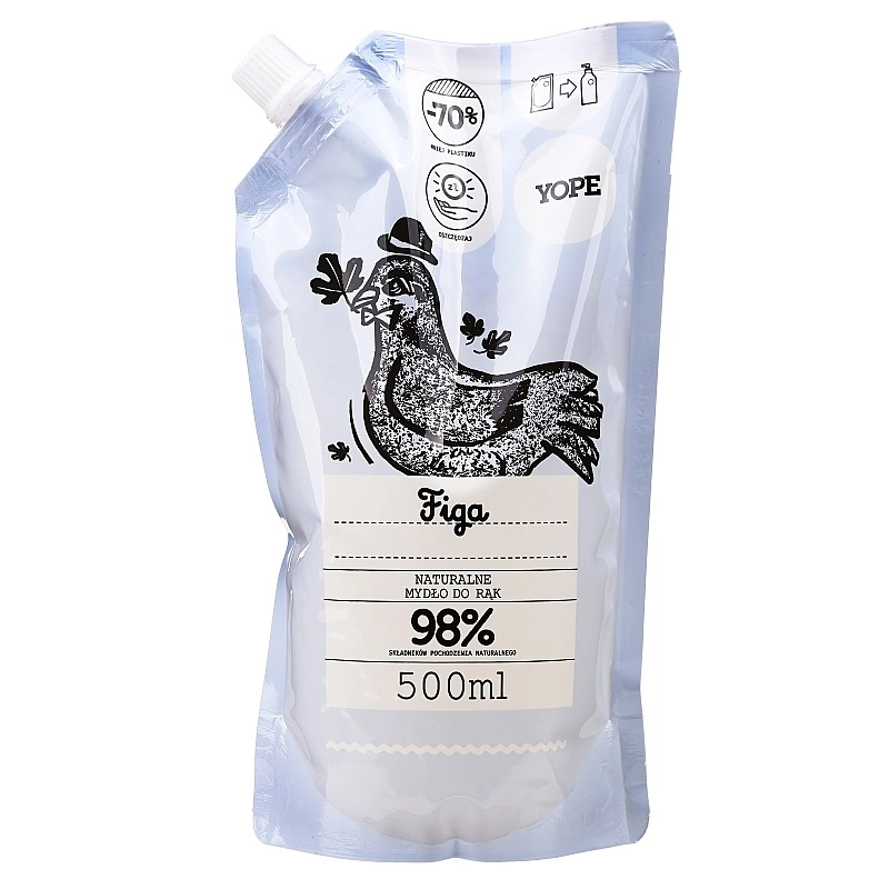 Рідке мило для рук з ароматом інжиру YOPE Natural Moisturising Liquid Soap Fig Tree 500 мл