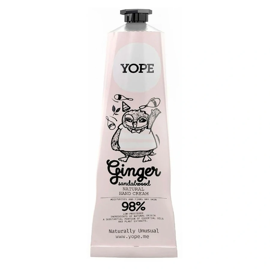 Крем для рук з ароматом імбиру та сандалу YOPE Natural Hand Cream Ginger 100 мл