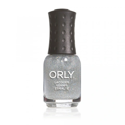 Лак ORLY Prisma Gloss Silver mini дрібні сріблясті блискітки, прозорий 5,4 мл