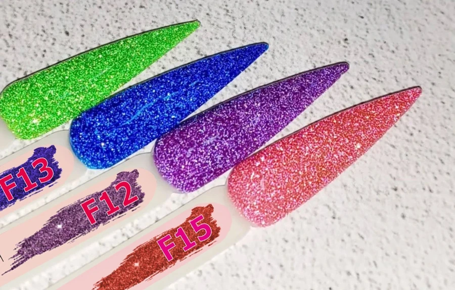 Гель-лак Molekula Flash Effect №F15 персиковий, світловідбивний 6 мл