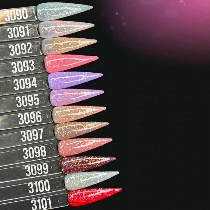 Кольорова база MOON FULL Amazing Color Potal Base №3093 рожевий, з рожевою поталлю 12 мл