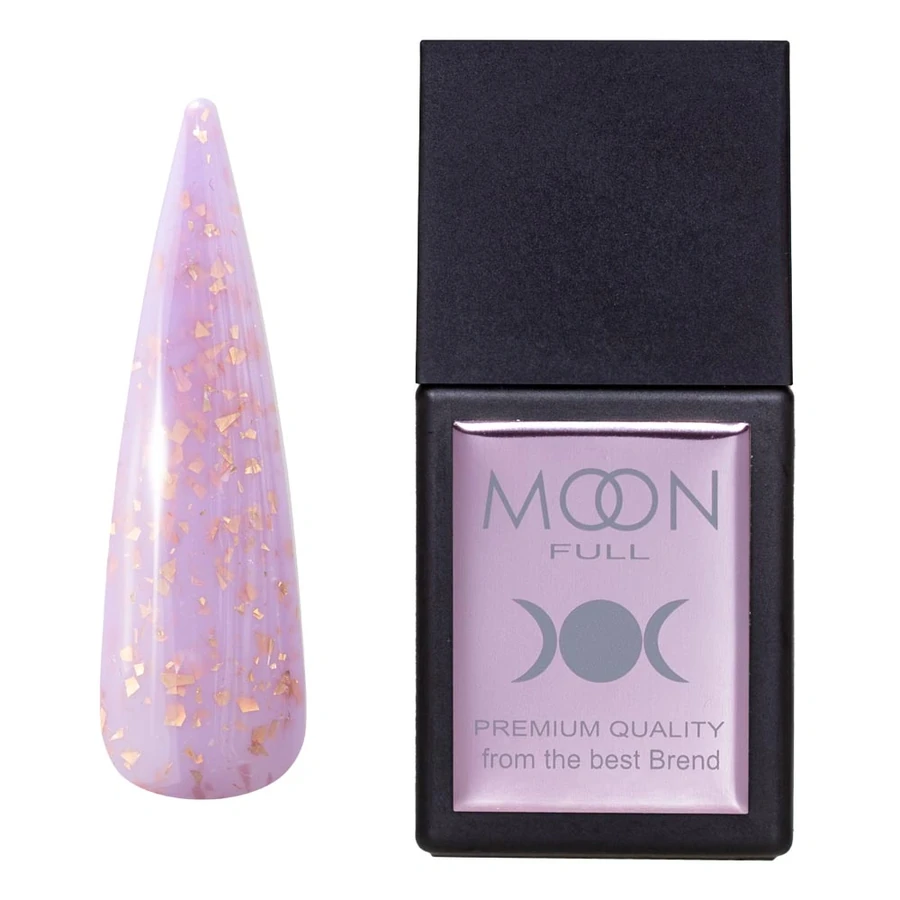 Кольорова база MOON FULL Amazing Color Potal Base №3095 бузковий, з рожевою поталлю 12 мл