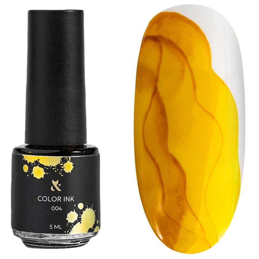 Чорнило для дизайну FOX Color Ink 004 Yellow жовтий 5 мл