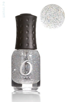 Лак ORLY Shine On Crazy Diamond mini прозорий із сріблястими блискітками 5,4 мл