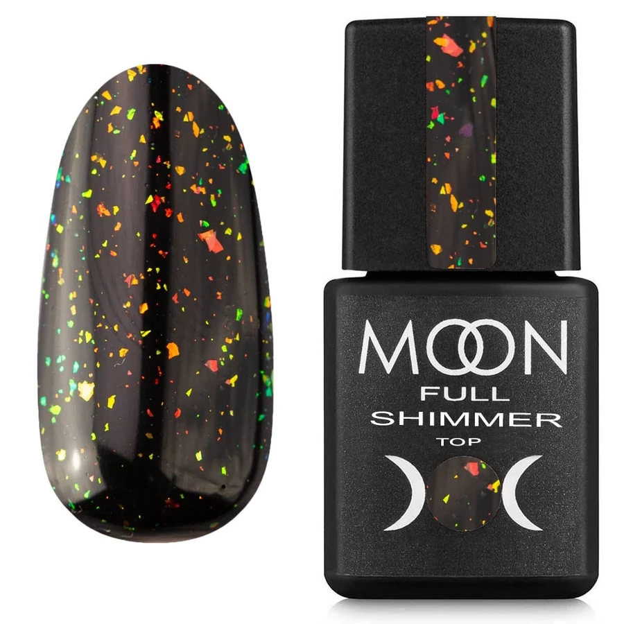 Топ без липкого шару з шиммером MOON FULL Shimmer Top Chameleon №1022 хамелеон 8 мл