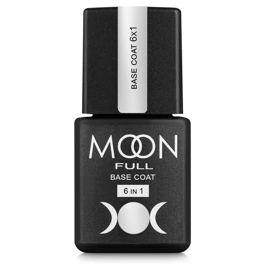 База для нігтів 6 в 1 MOON FULL Base Coat 6in1 8 мл