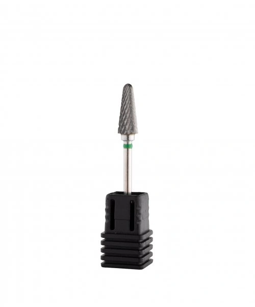 Фреза твердосплавна Kodi Carbide Nozzle H_704cK (Reversible) грубий абразив, округлений конус, хрестоподібна насічка (реверсивна