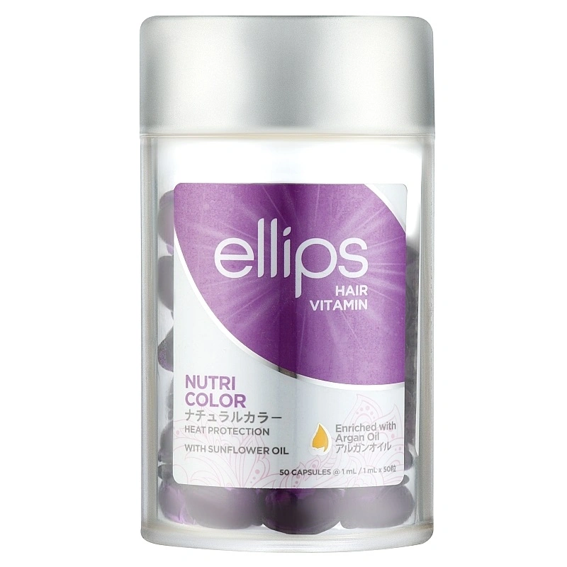 Ellips Hair Vitamin Heat Protection Nutri Color with Triple Care 50x1 мл