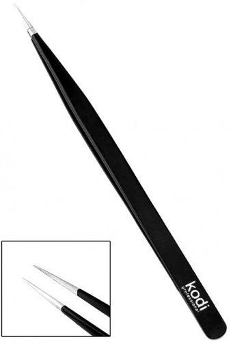 Пінцет для нарощування вій прямий Kodi Straight Tweezers 14 см