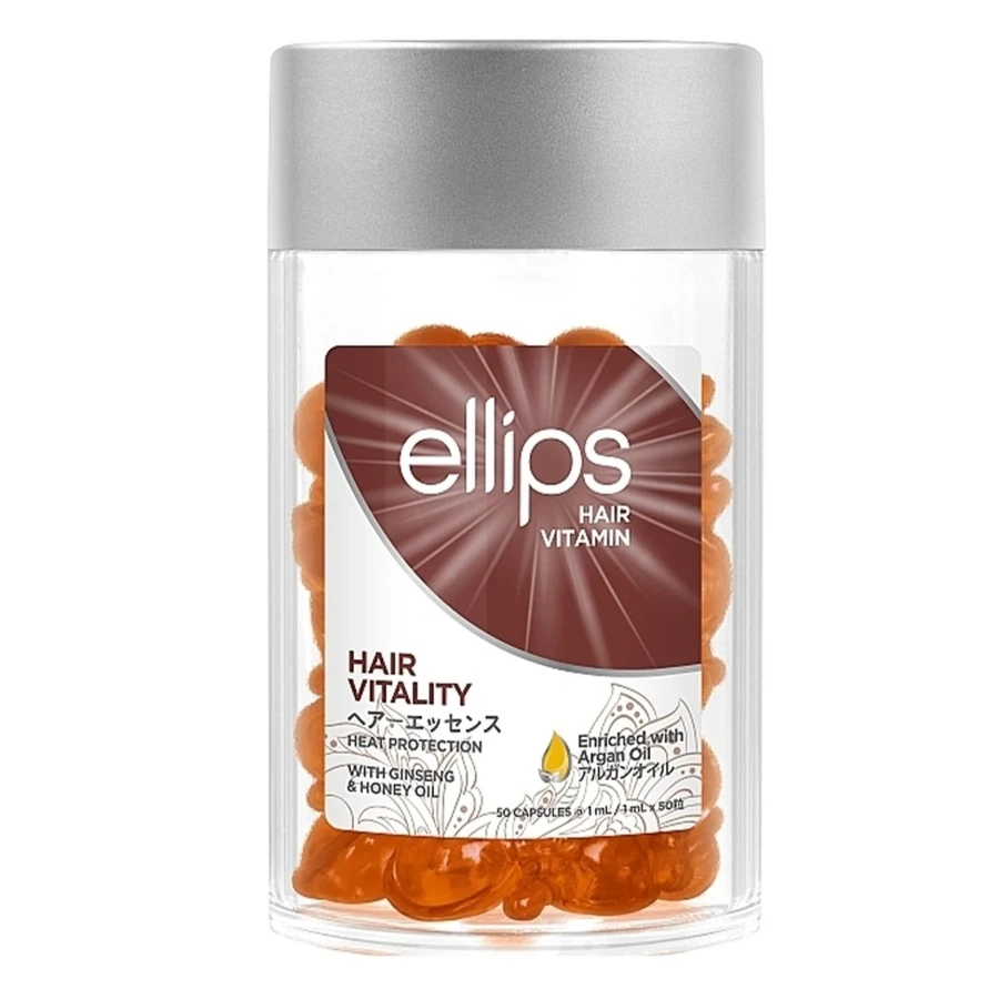 Ellips Hair Vitamin Hair Vitality with Ginseng & Honey Oil 50x1 мл