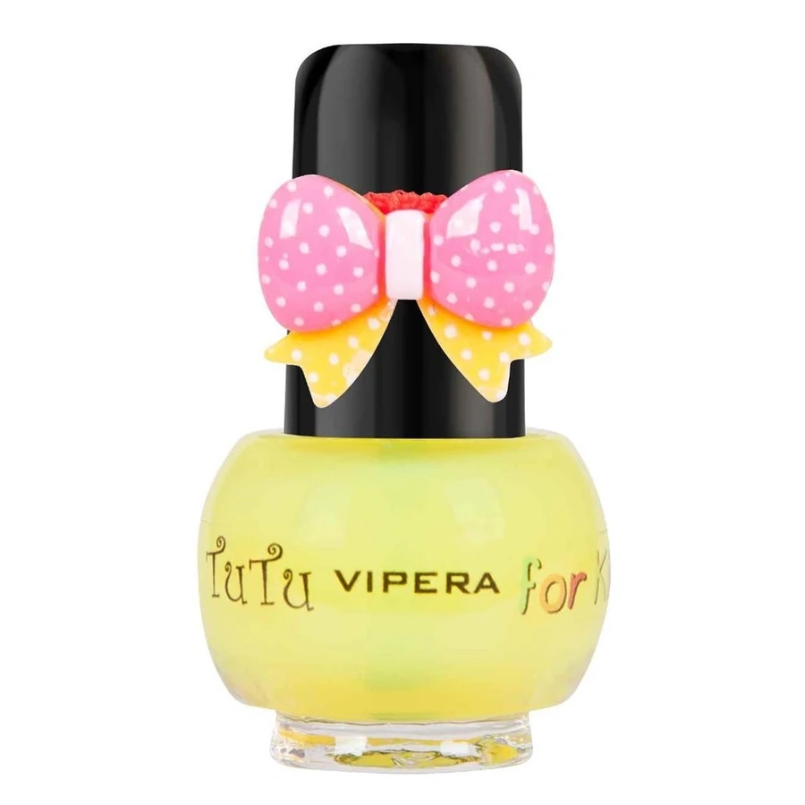 Дитячий лак для нігтів Vipera TuTu Peel Off №11 Yellow Ballet жовтий балет 5 мл