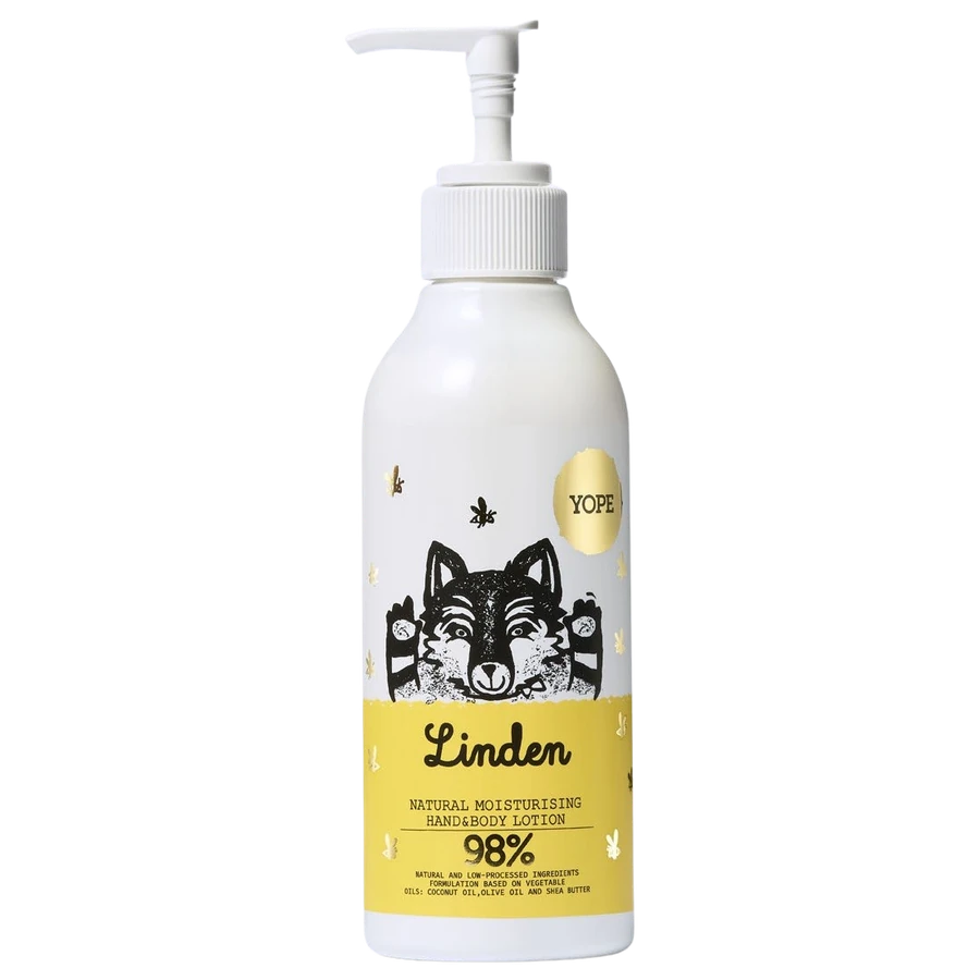 Заспокійливий лосьйон для тіла з ароматом липи YOPE Natural Moisturising Hand and Body Lotion Linden 300 мл