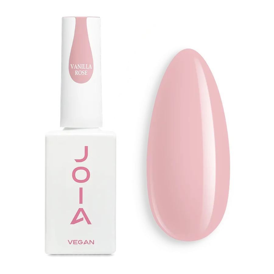 Камуфлююча база для гель-лаку JOIA Vegan BB cream Base Vanilla Rose ванільна троянда 15 мл