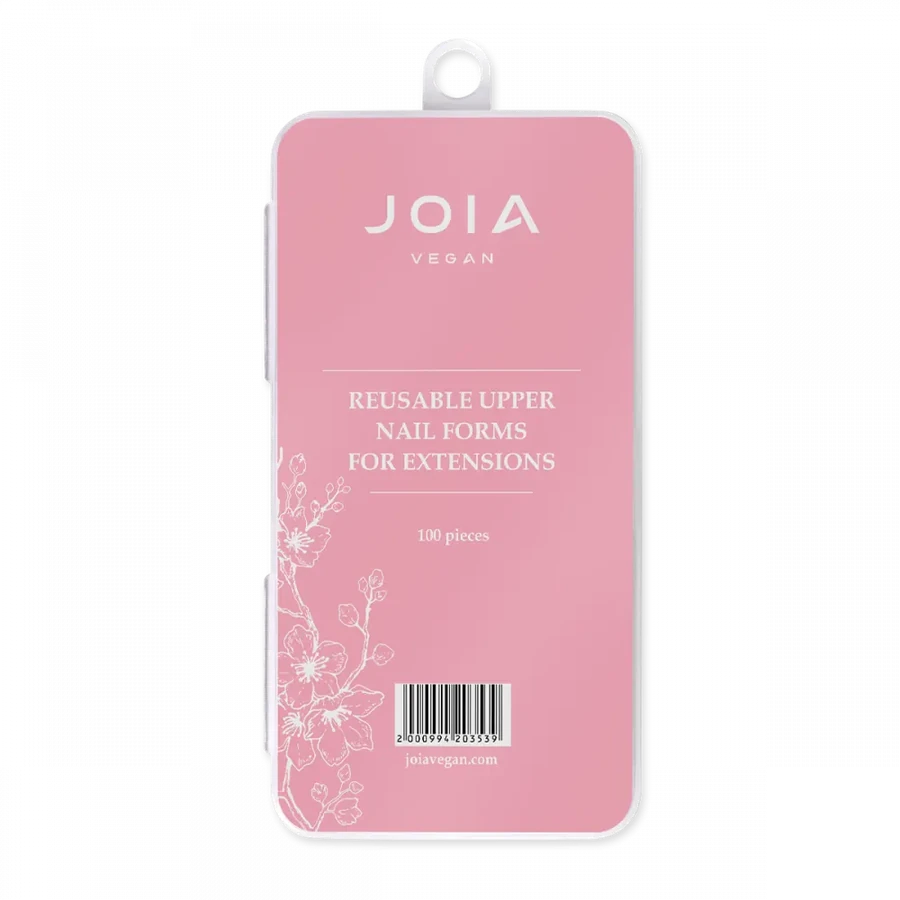 Багаторазові верхні форми для нарощування JOIA vegan Reusable Top Molds for Extensions 100 шт
