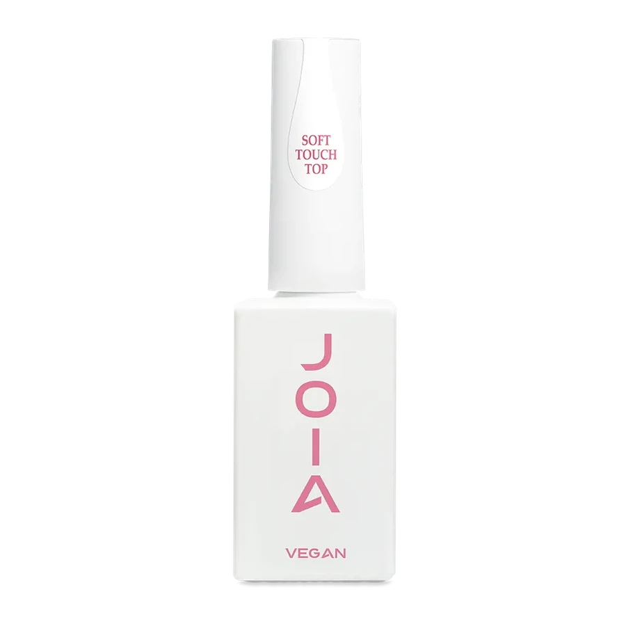 Матовий топ для гель-лаку JOIA Vegan Soft Touch Top Matte без липкого шару 15 мл