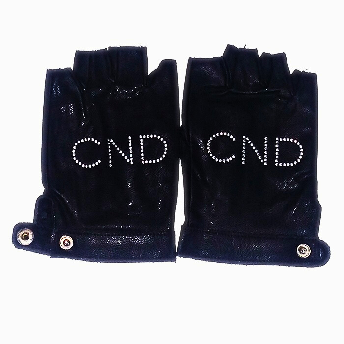 Рукавички з логотипом CND CND Eco Gloves Black