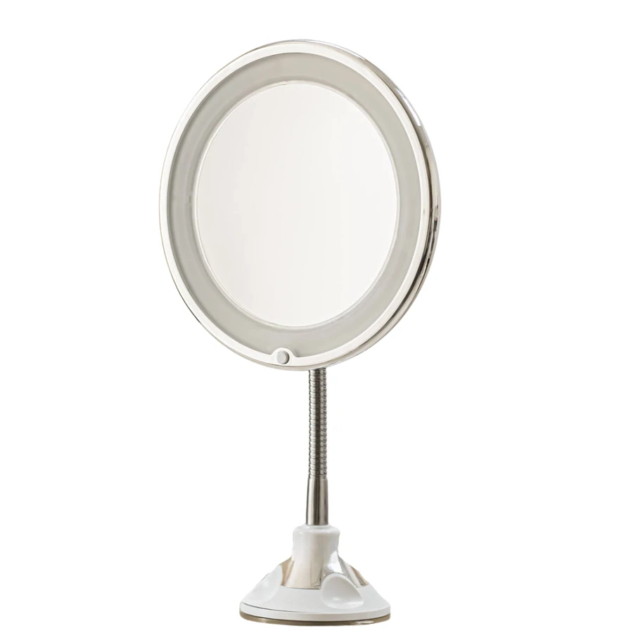Дзеркало збільшувальне La Rosa Ultra Flexible LED Cosmetic Mirror 4486-LRN з присоскою