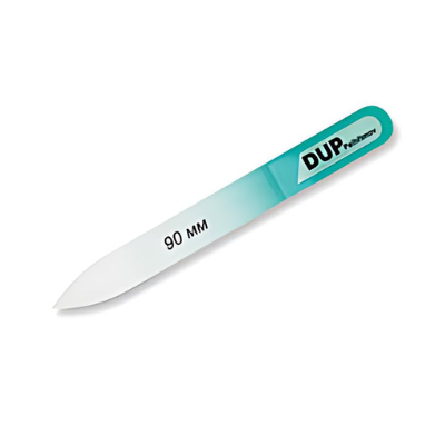 Скляна пилка для нігтів DUP Glass Nail File 2-2090 90 мм