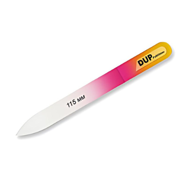 Скляна пилка для нігтів DUP Glass Nail File 2-2115 115 мм