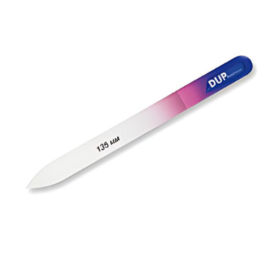 Скляна пилка для нігтів DUP Glass Nail File 2-2135 135 мм