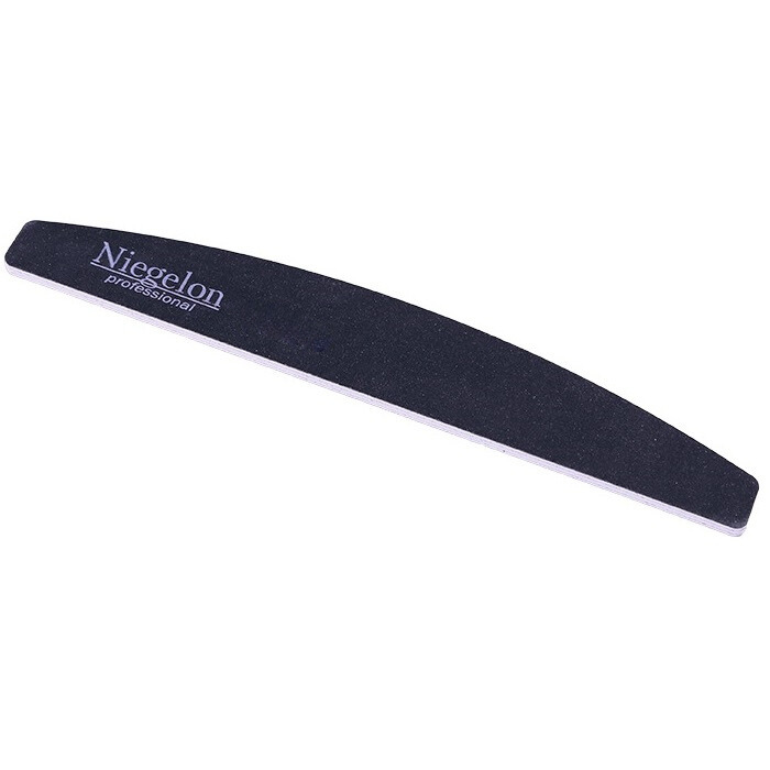 Пилка для штучних нігтів Niegelon Nail File Half 6-0341 80/100 грит