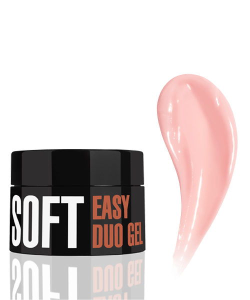 Професійна акрилово-гелева система Kodi Easy Duo Gel Soft Silk Perfect Match чайна троянда 14 г