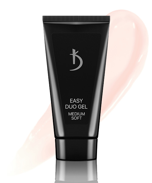 Акрил-гель Kodi Easy Duo Gel Medium Soft Art №04 айворі беж 60 г