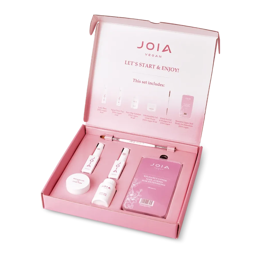 Стартовий набір для нарощення полігелем JOIA UV/LED PolyAcrylatix Gel Nail Kit