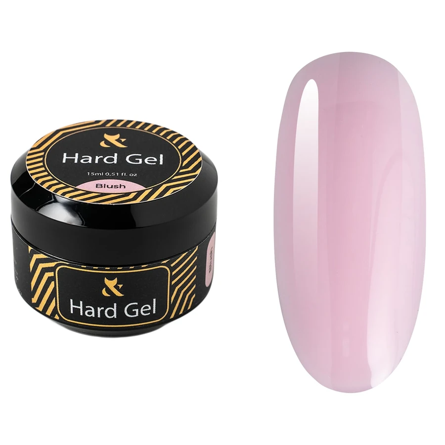 Рідкий будівельний гель FOX Hard Gel Cover Blush рожевий 15 мл