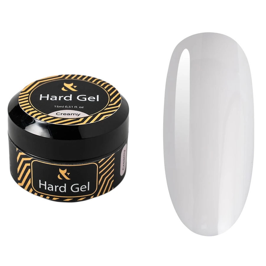 Рідкий будівельний гель FOX Hard Gel Cover Creamy кремовий 15 мл