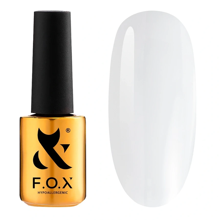 Топ для гель-лаку з тонуючим ефектом FOX Top Tonal 001 білий 7 мл