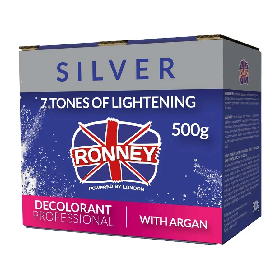 Ronney Decolorant Silver with Argan 500 г