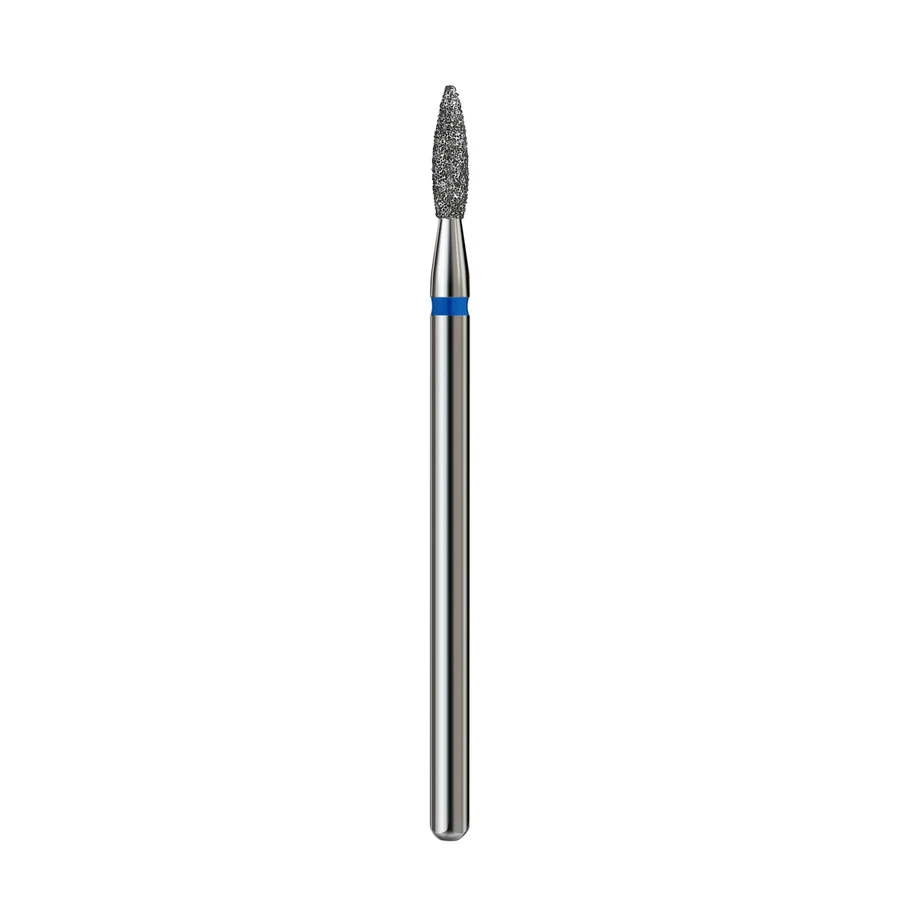 Фреза алмазна полум`я гостре Formula Profi Diamond Nozzle Blue Premium синя, середня жорсткість 2.1 мм