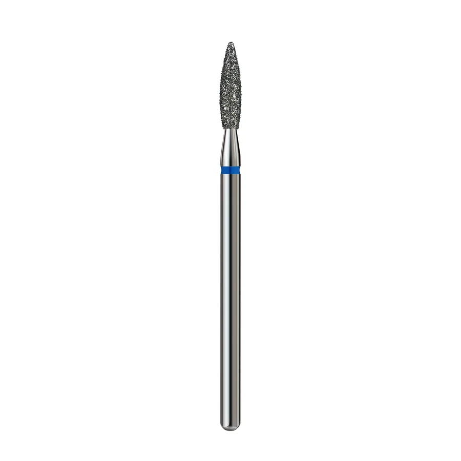 Фреза алмазна полум`я гостре Formula Profi Diamond Nozzle Blue Premium синя, середня жорсткість 2.3 мм