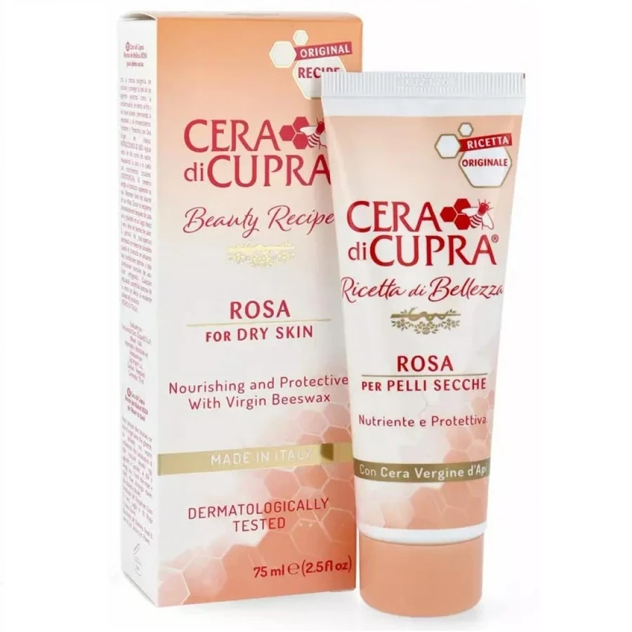 Крем для обличчя "Троянда" для сухої шкіри Cera di Cupra Face Cream Rosa 75 мл