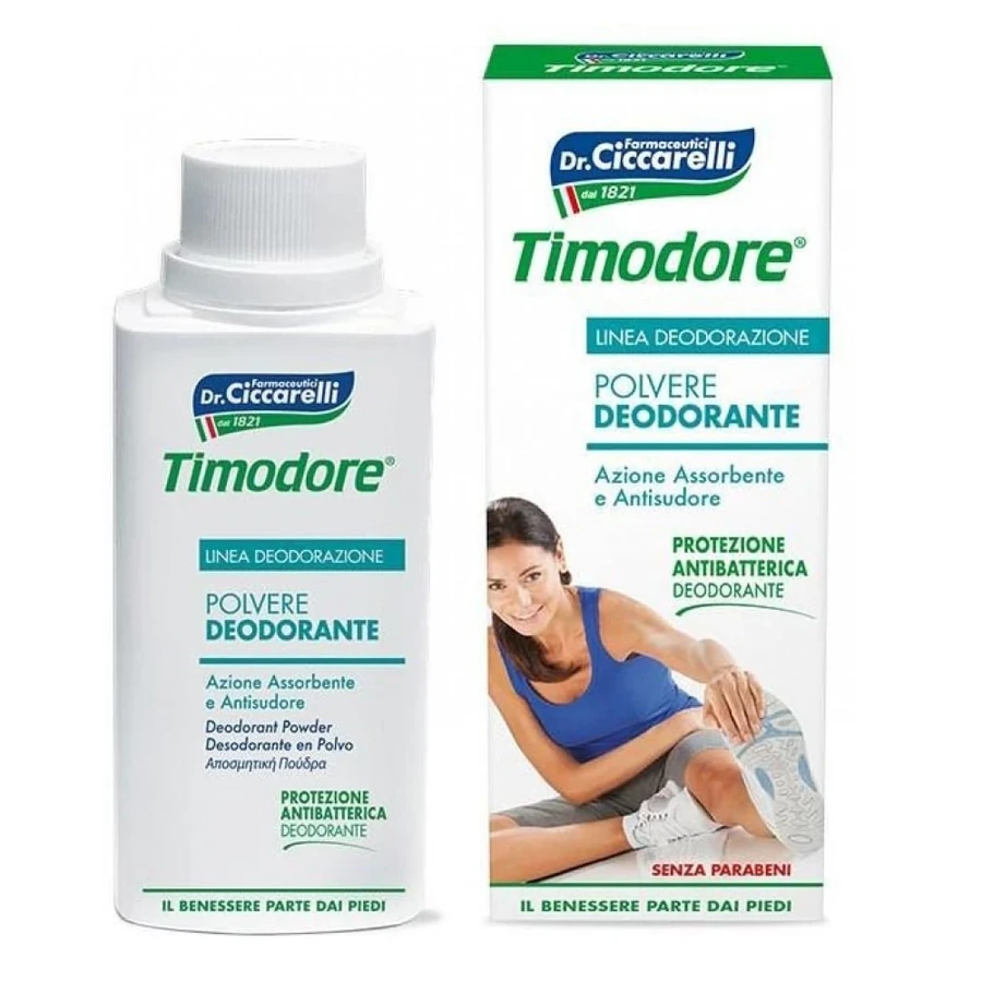 Пудра дезодорант для ніг Timodore Deodorant Powder for Feet 250 мл