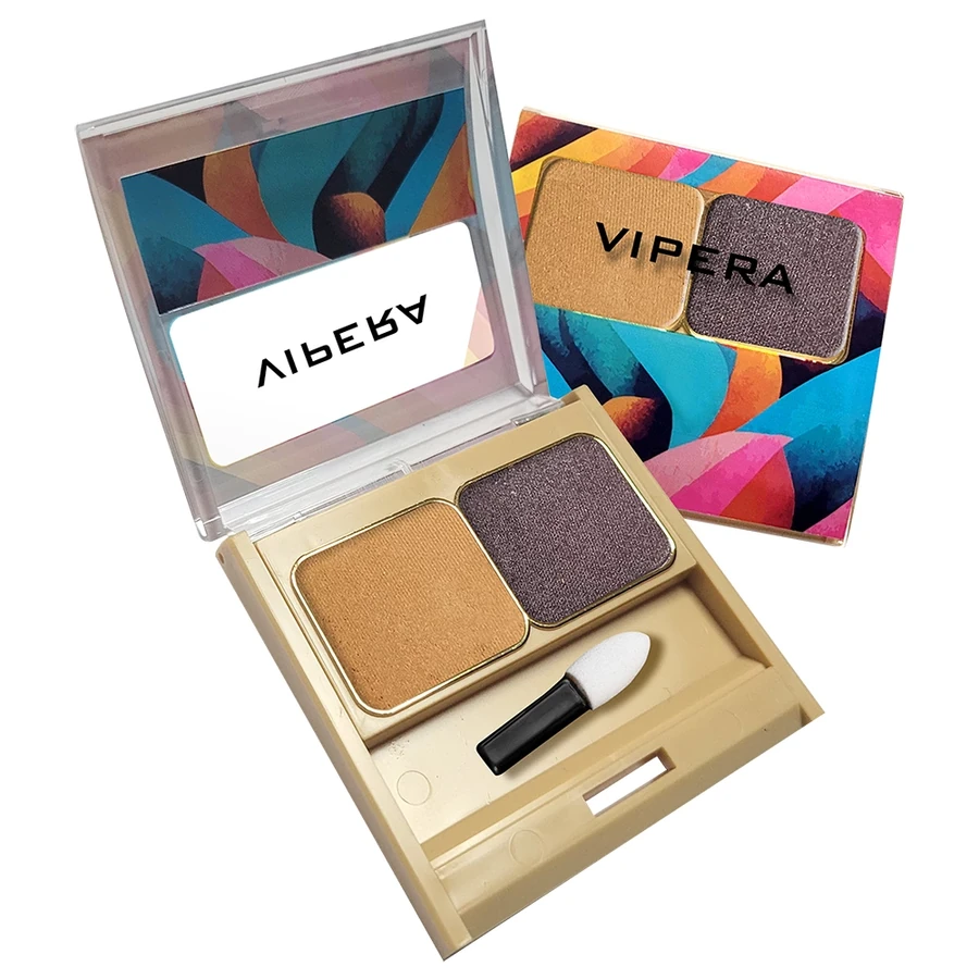 Пресовані подвійні тіні для повік Vipera Arabeska Eye Shadows №20 Atria 3.2 г