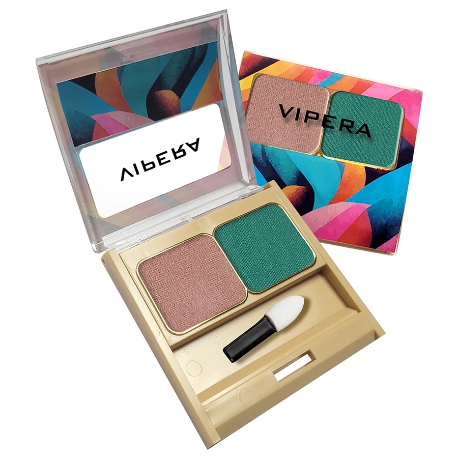 Пресовані подвійні тіні для повік Vipera Arabeska Eye Shadows №22 Enif 3.2 г