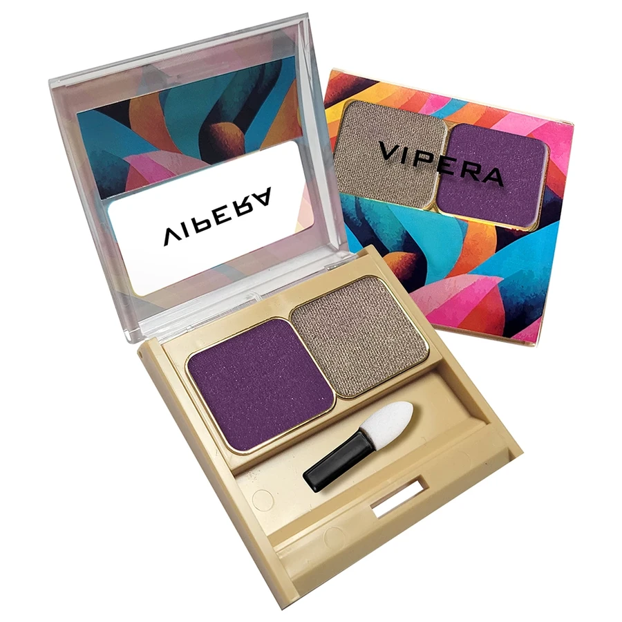Пресовані подвійні тіні для повік Vipera Arabeska Eye Shadows №23 Maia 3.2 г