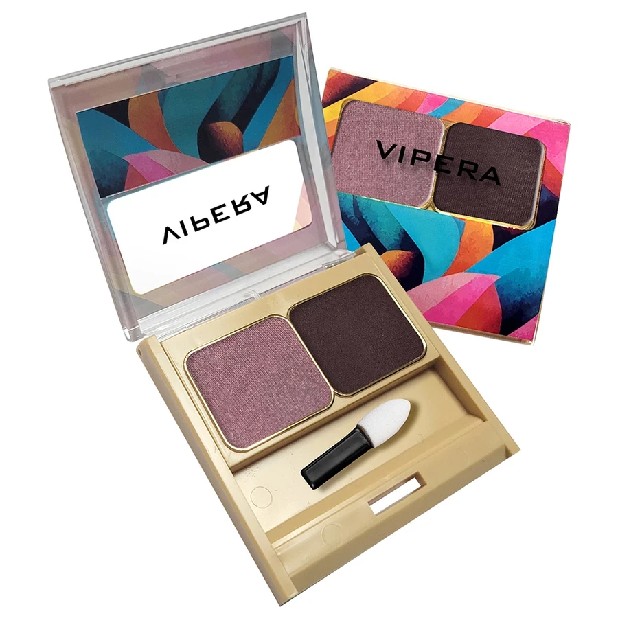Пресовані подвійні тіні для повік Vipera Arabeska Eye Shadows №24 Naos 3.2 г