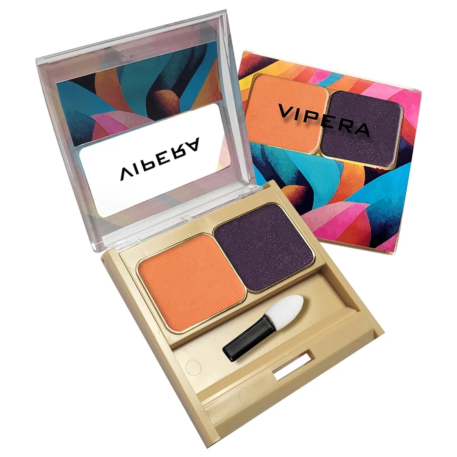 Пресовані подвійні тіні для повік Vipera Arabeska Eye Shadows №26 Shrine 3.2 г