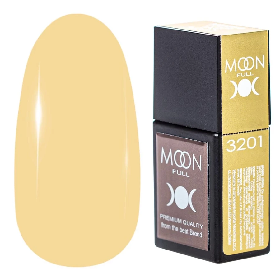 Кольорова база для гель-лаку () MOON FULL Amazing Color Base №3201 12 мл