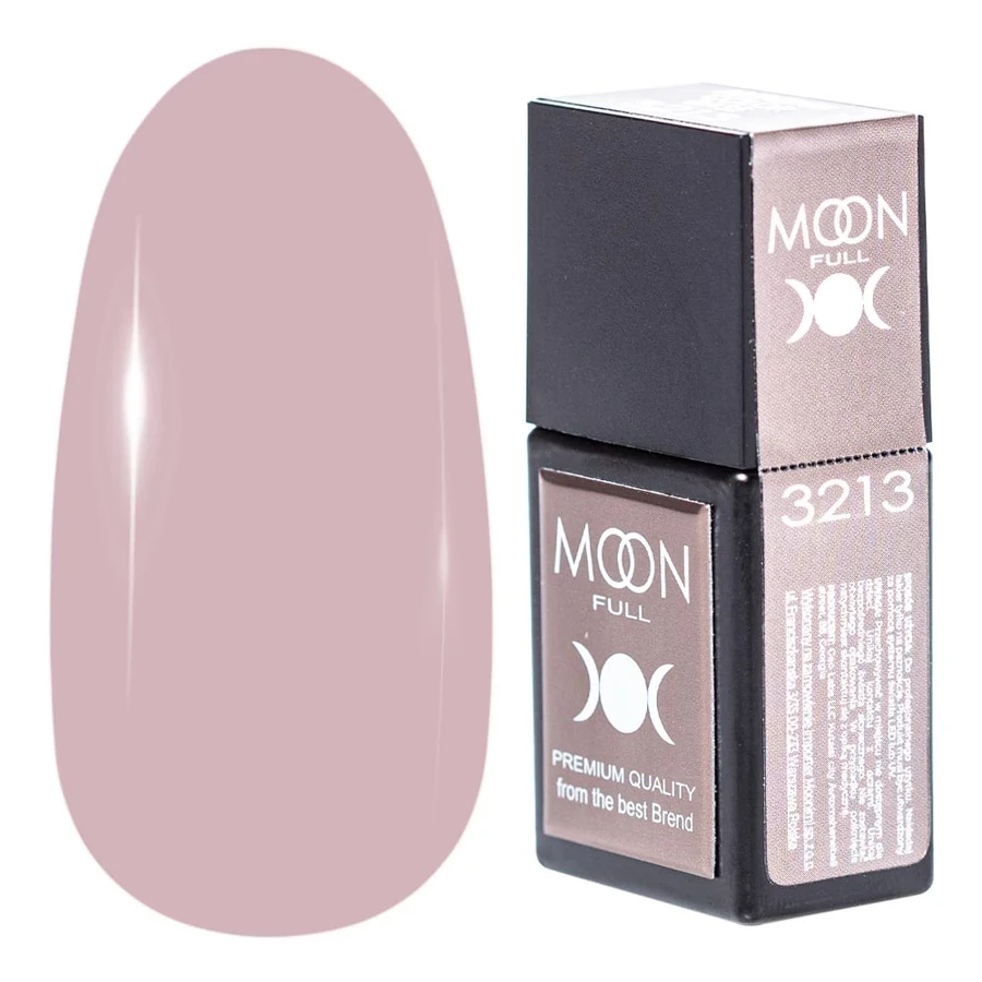Кольорова база для гель-лаку MOON FULL Amazing Color Base №3213 бежевий, емаль 12 мл