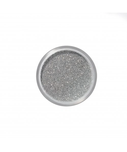 Блискітки для нігтів Kodi Reflective Sparkles 01 срібні, світловідбиваючі 3 г