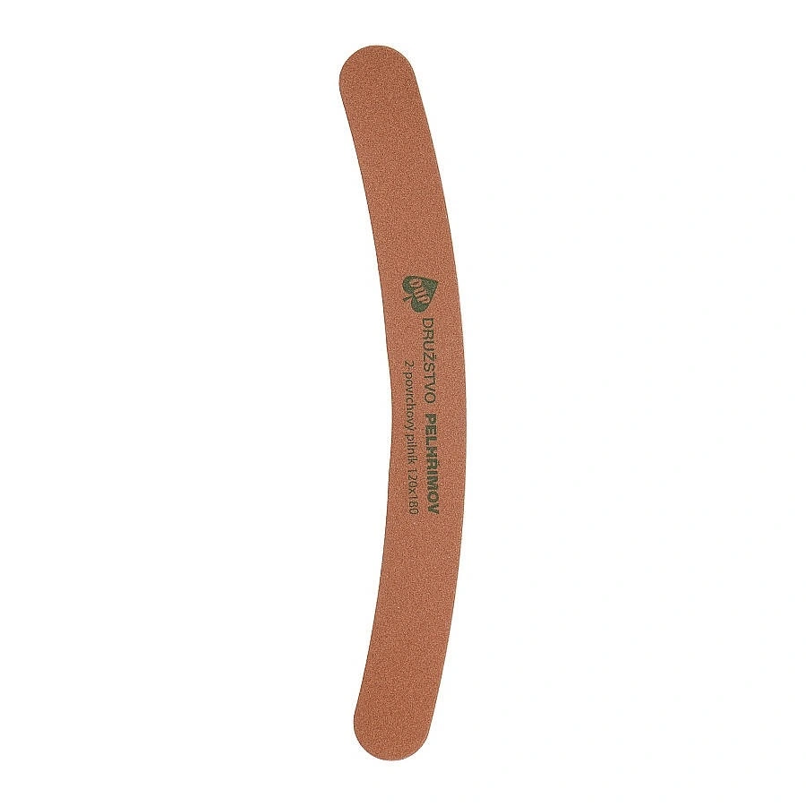 Пилка для натуральних та штучних нігтів DUP Nail File Banana 3-5022 120/180