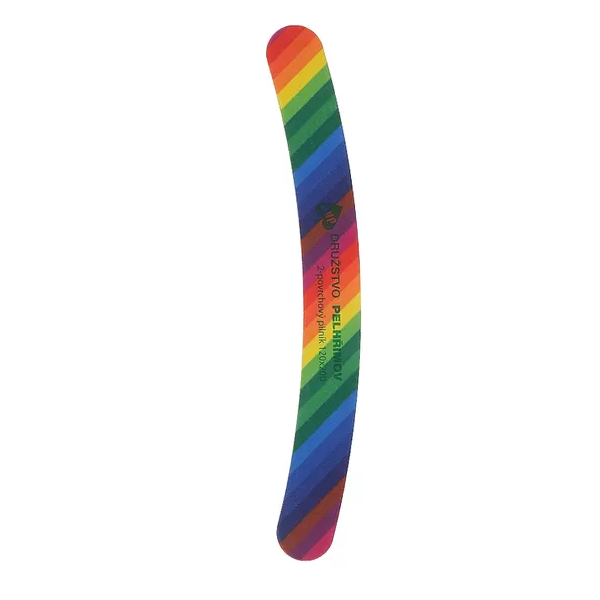 Пилка для натуральних нігтів з принтом DUP Nail File Printed 3-5024 150/200 грит