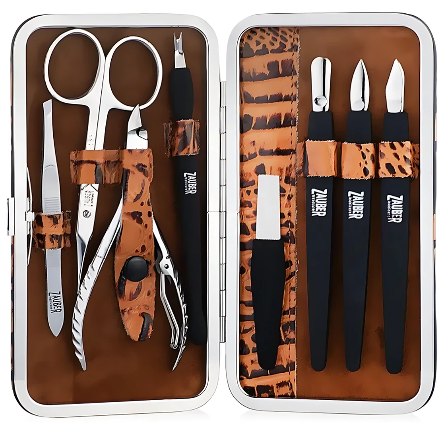 Манікюрний набір Zauber Manicure Tools Set MS-603C 8 предметів