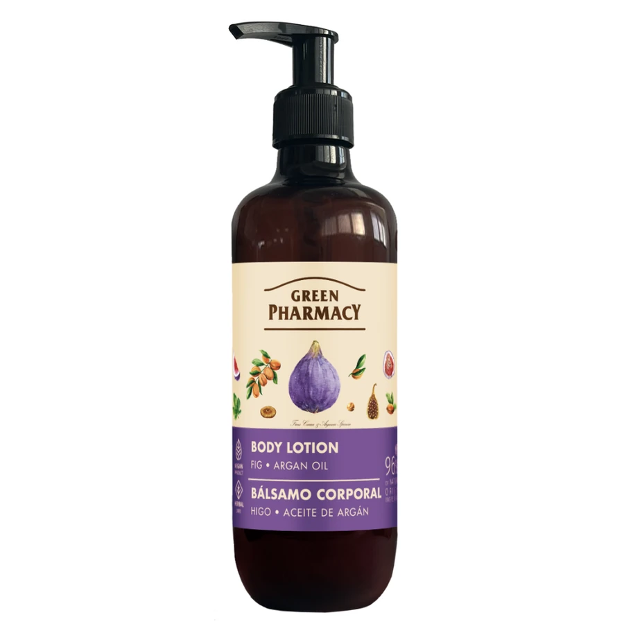 Лосьйон для тіла "Інжир та арганова олія" Green Pharmacy Body Lotion Fig & Argan Oil 400 мл